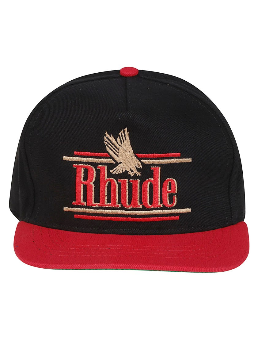 Rhude Rossa Structured Embroidered Cotton Baseball Cap