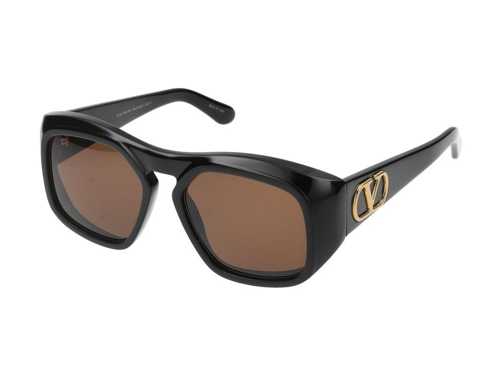 Valentino Sunglasses Vls-179A-55_Vls-179 Blk - Gld 55/17/140