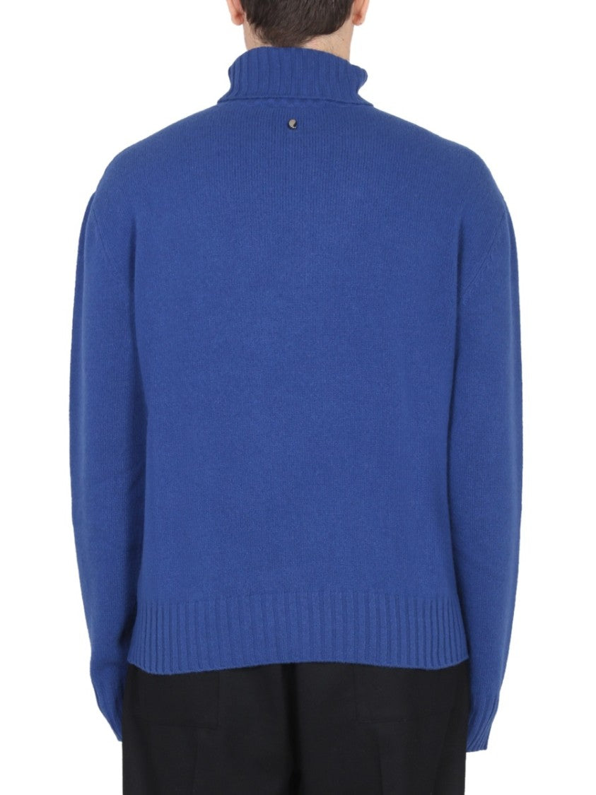 Etro Inlaid Jacquard Turtleneck Sweater