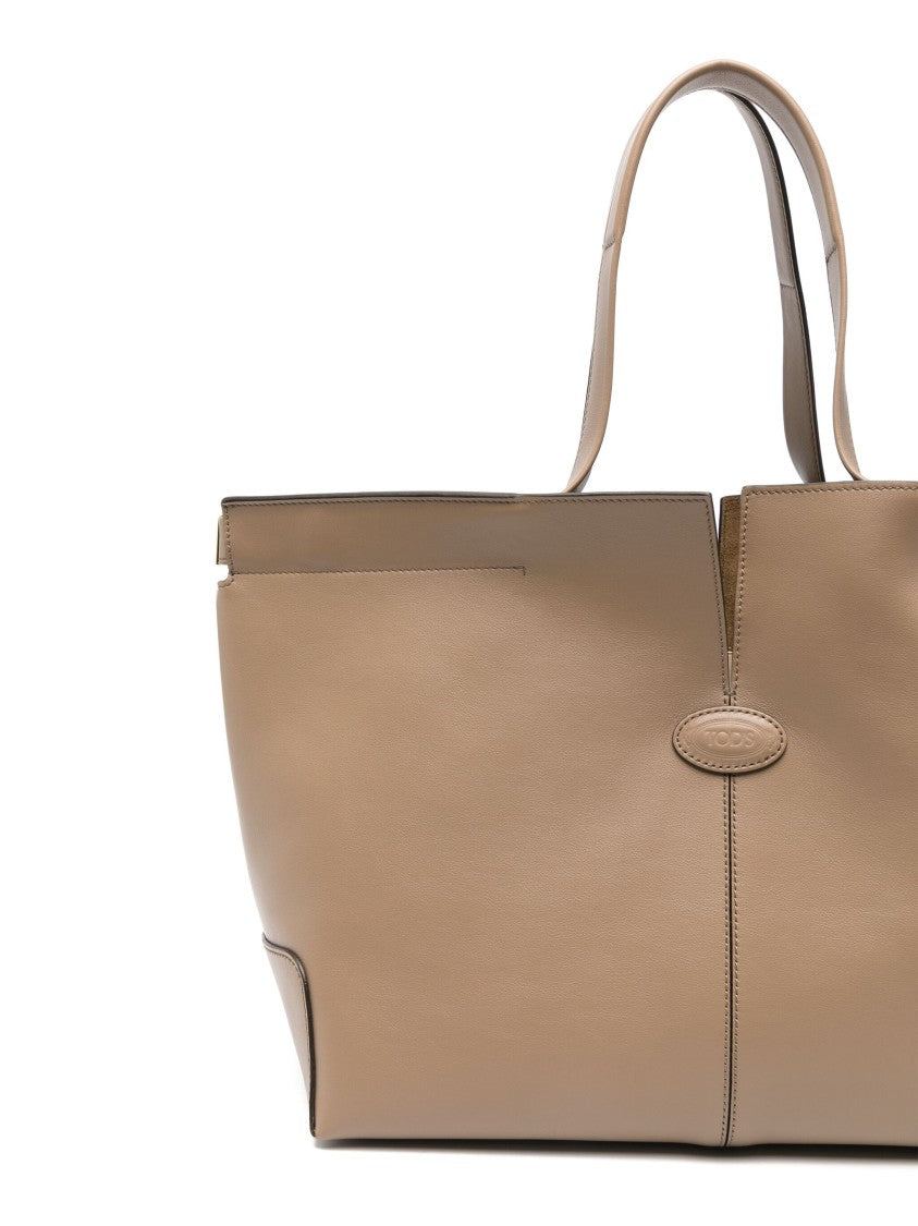 Tod's Deconstructed Calfskin Tote Bag