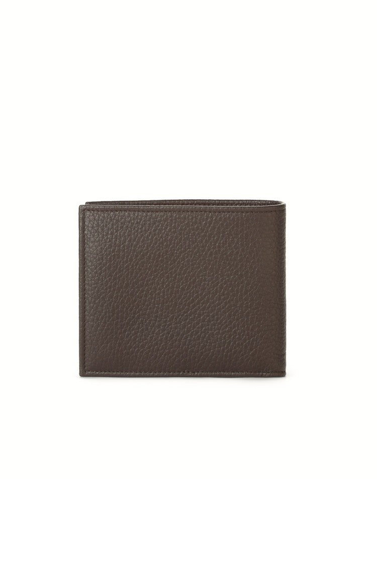 Orciani Bicolor Leather Wallet With Coin Pocket