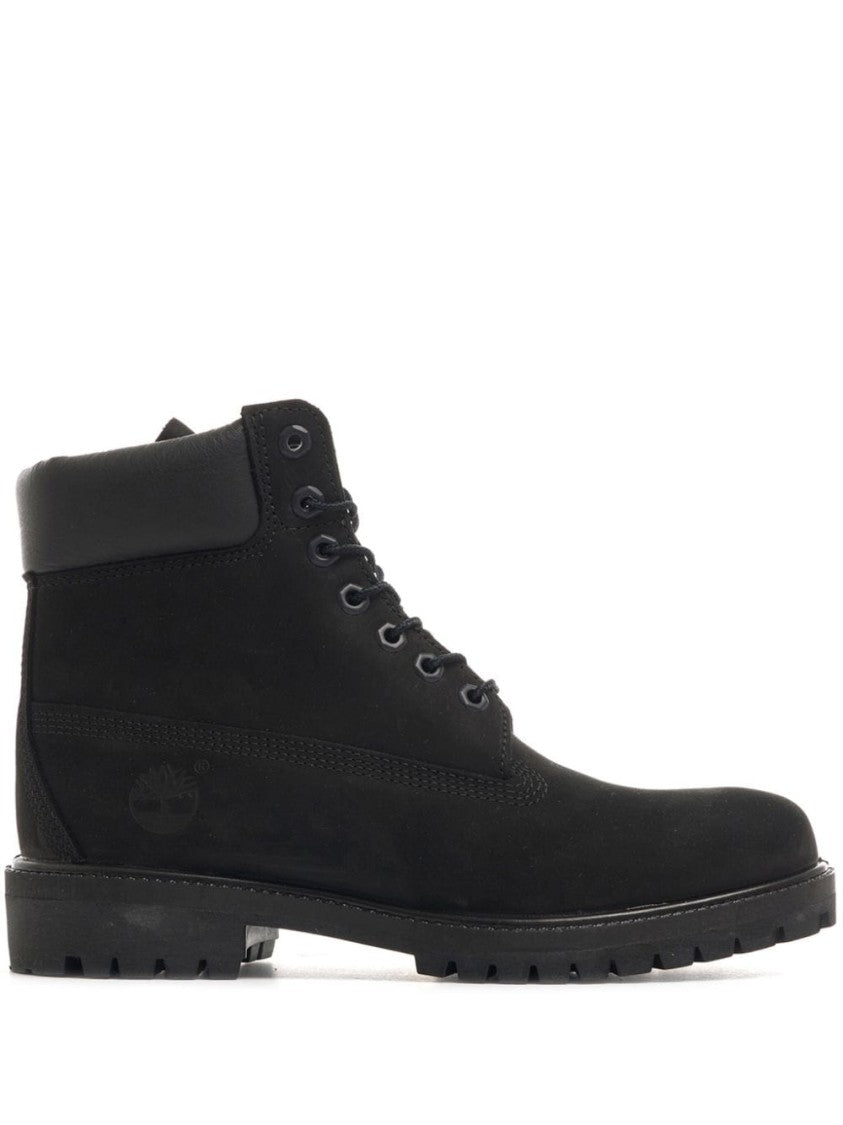 Timberland Laced Ankle Boot With Logo