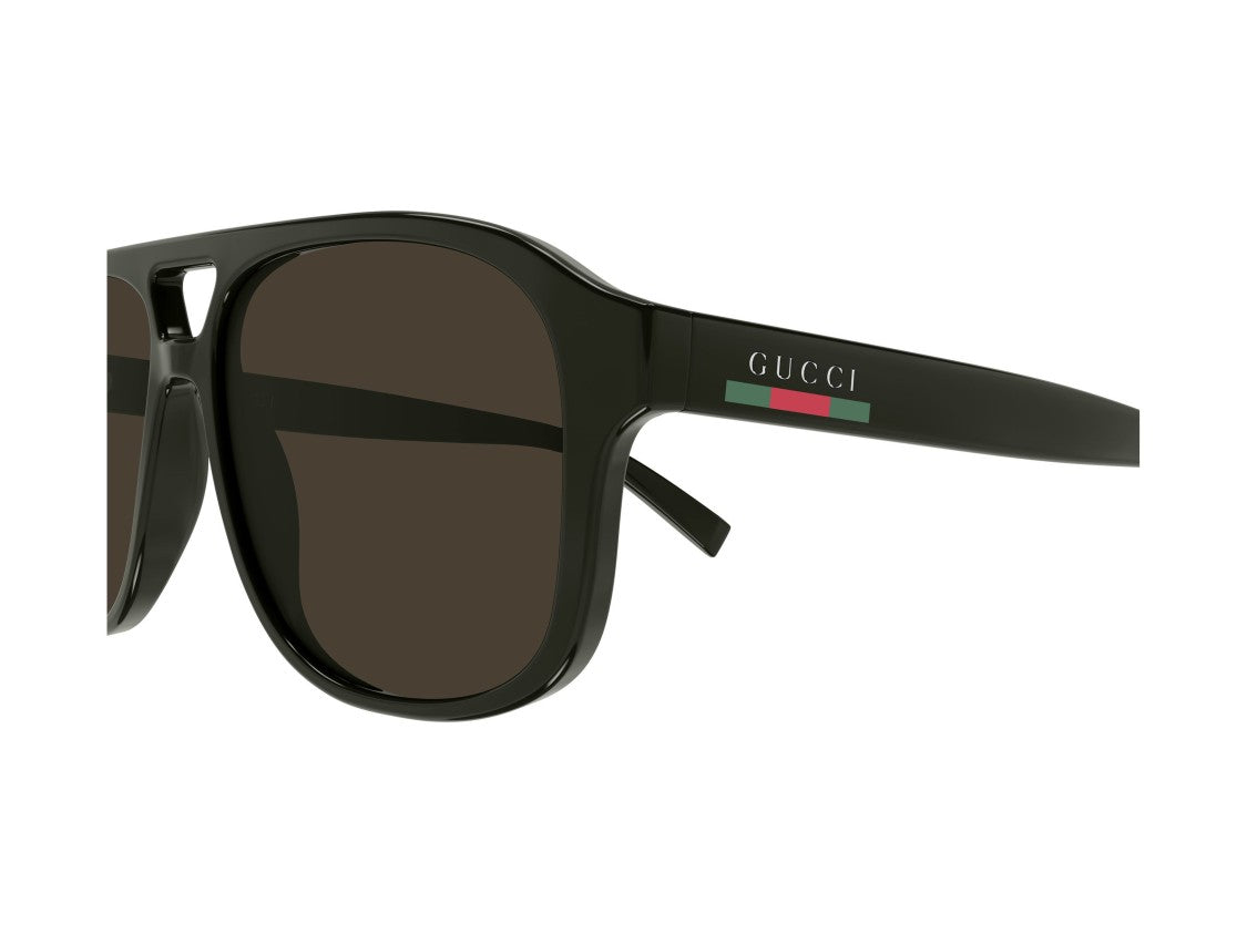 Gucci Gg1856s Keyhole Oversized Square Sunglasses