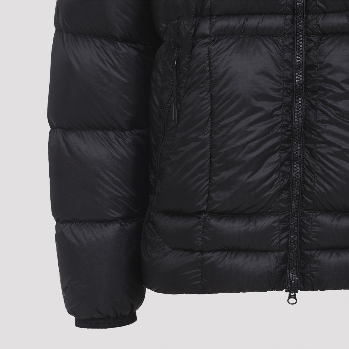 C.P. Company Quilted Insulated Down Jacket With Hood