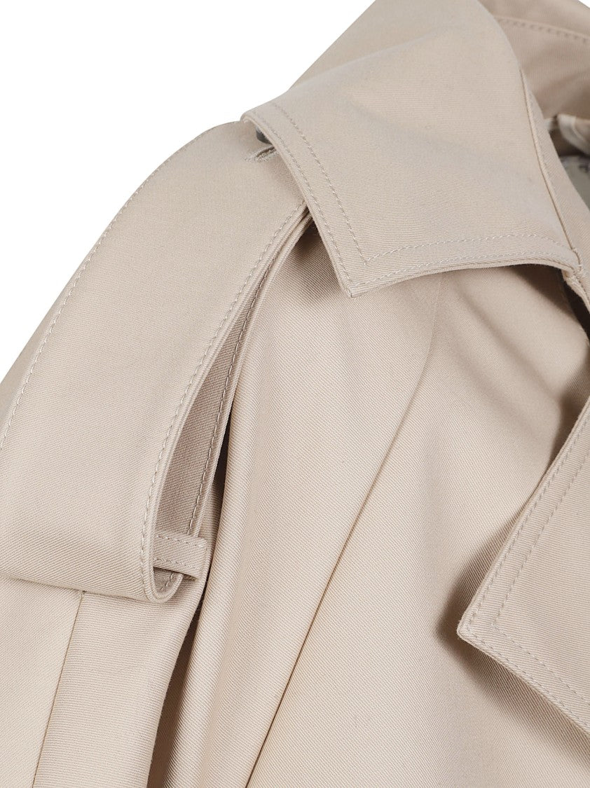 Max Mara Beige Short Trench Coat