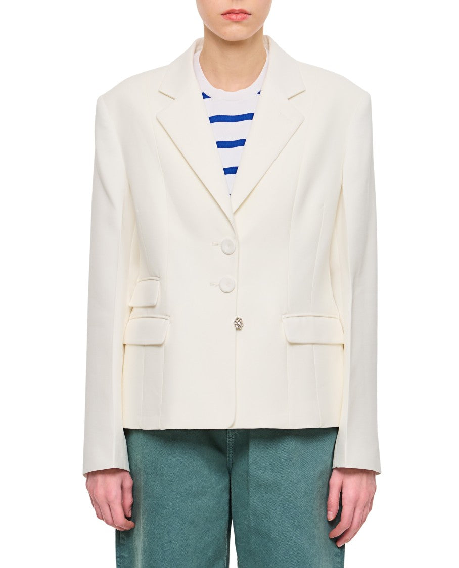 Wales Bonner Classic Fitted Jacket With Cut-Outs