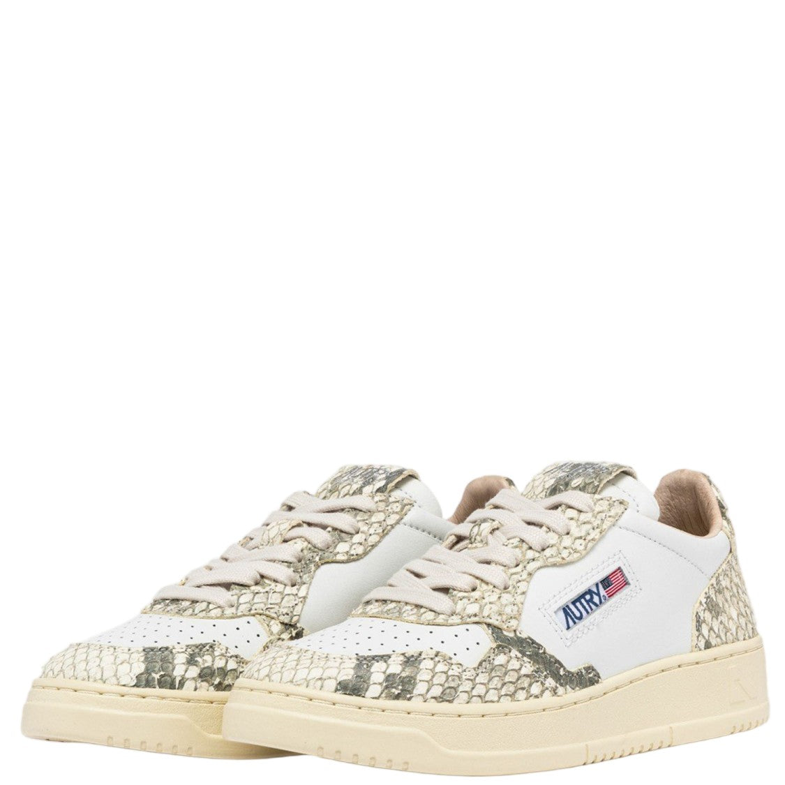 Autry Multicolor Animal Print Leather Sneakers