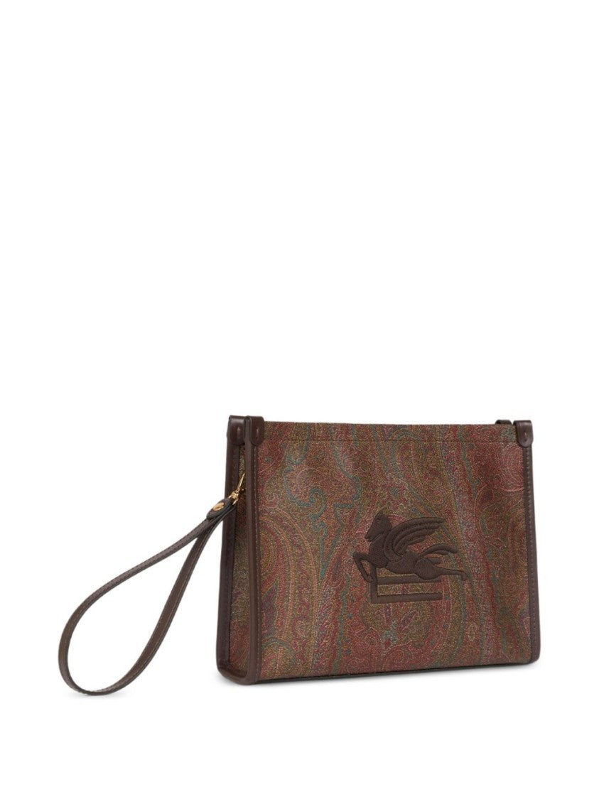 Etro Paisley Jacquard Clutch