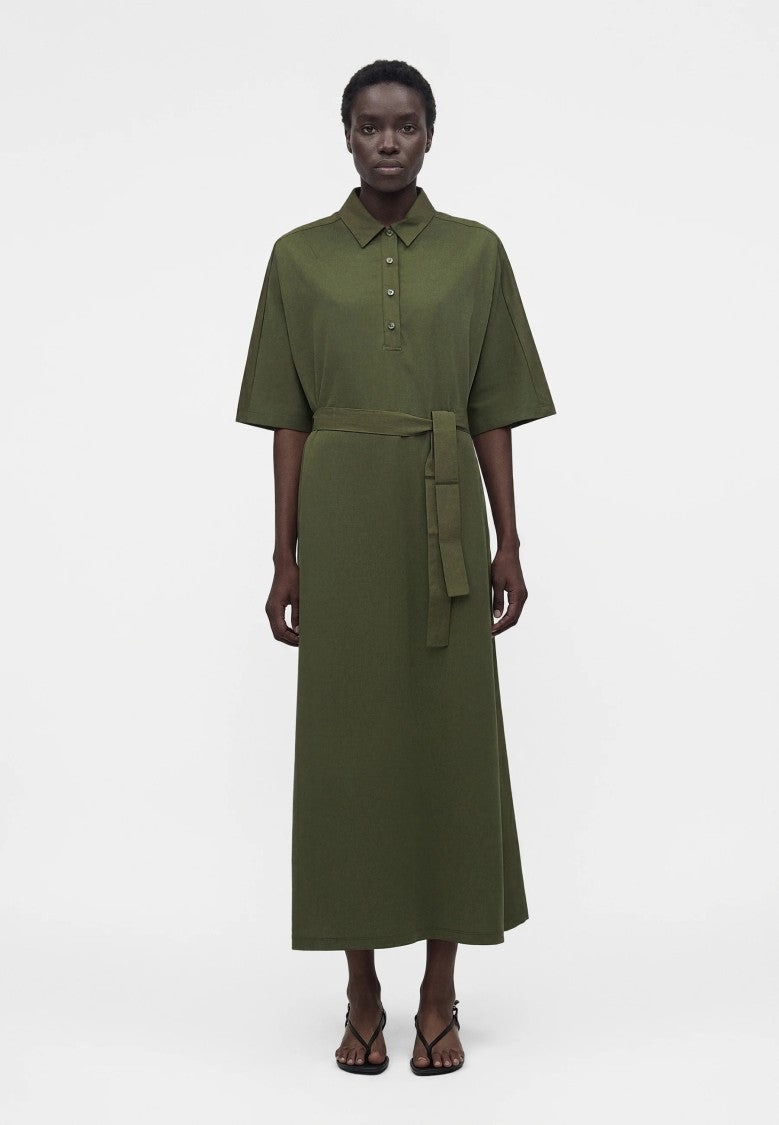 Max Mara Midi Polo Dress With Relaxed Fit