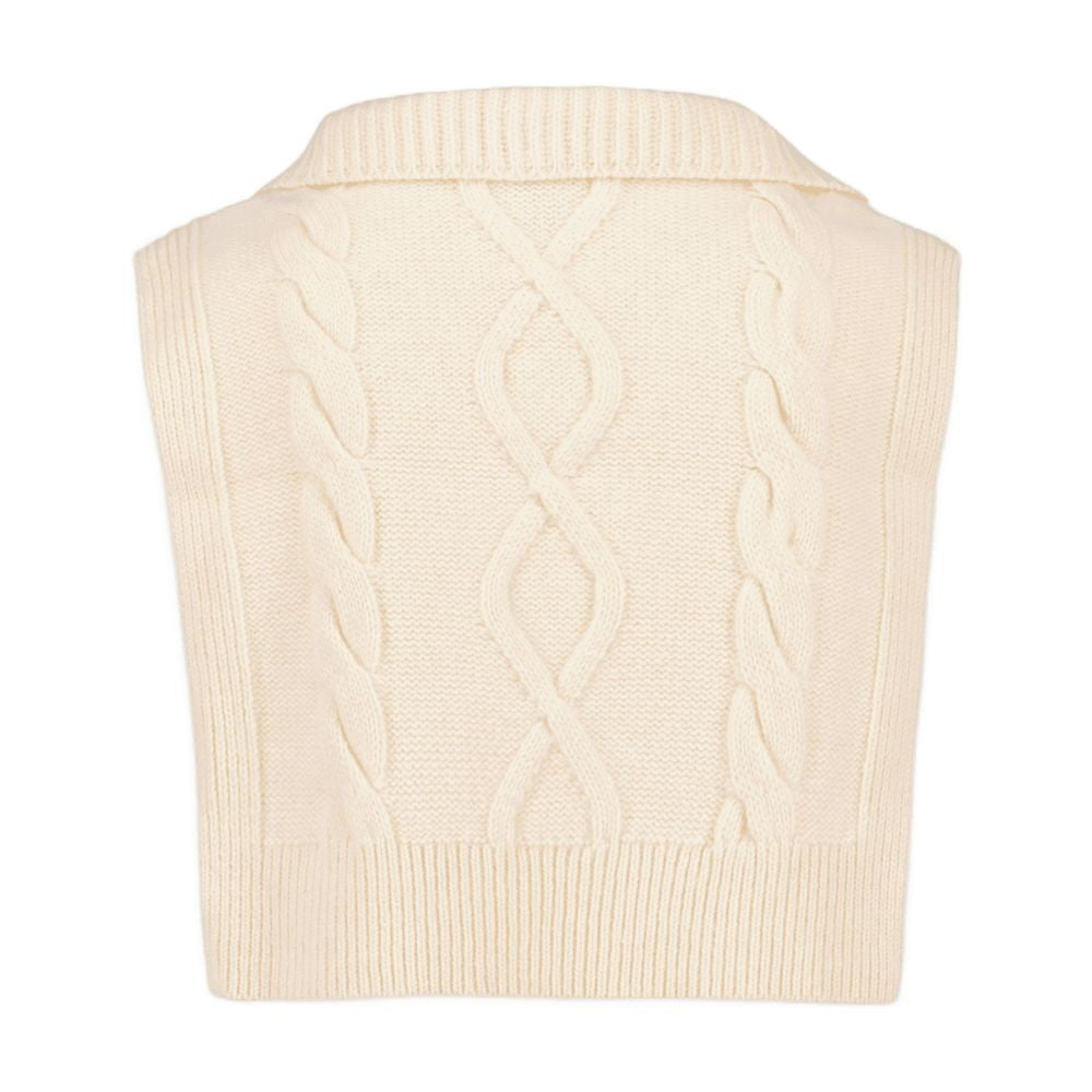 A.P.C. Snood Lola Scarf - Wool - Beige