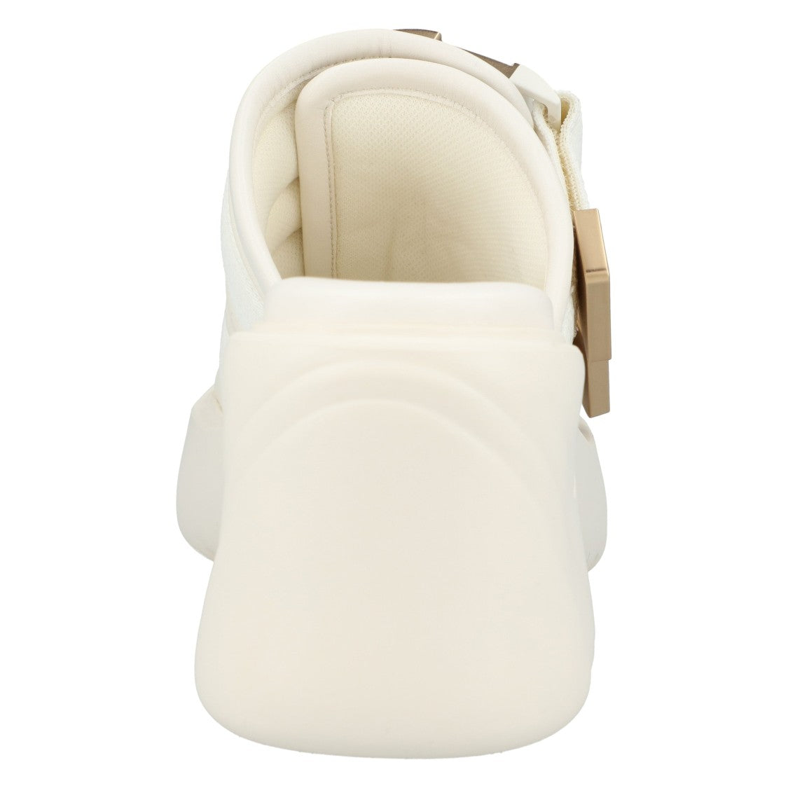 Bottega Veneta Flash Mule White