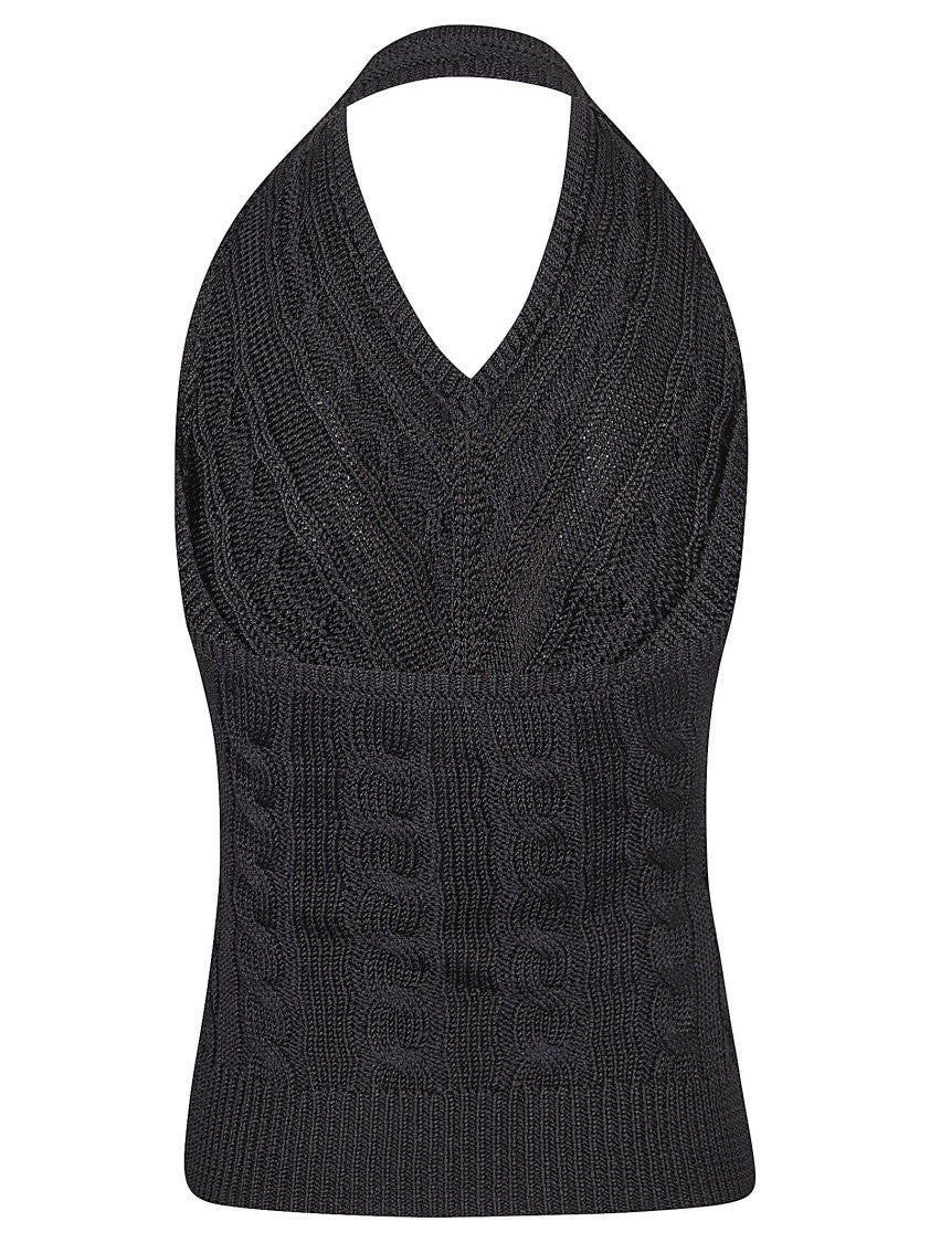 Polo Ralph Lauren Sleeveless Halter-Style Knit Top