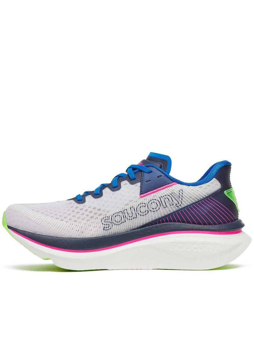 Saucony Breathable Mesh Running Shoe With Vibrant Accents