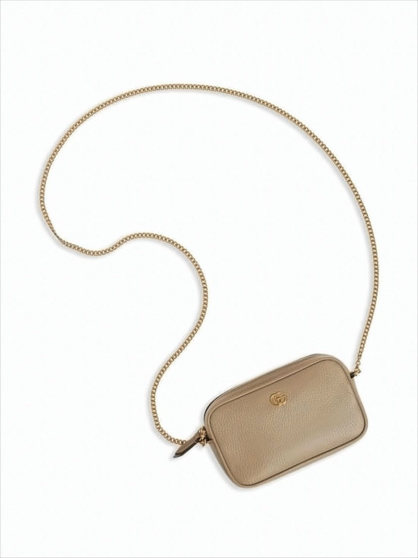 Gucci Textured Leather Shoulder Bag