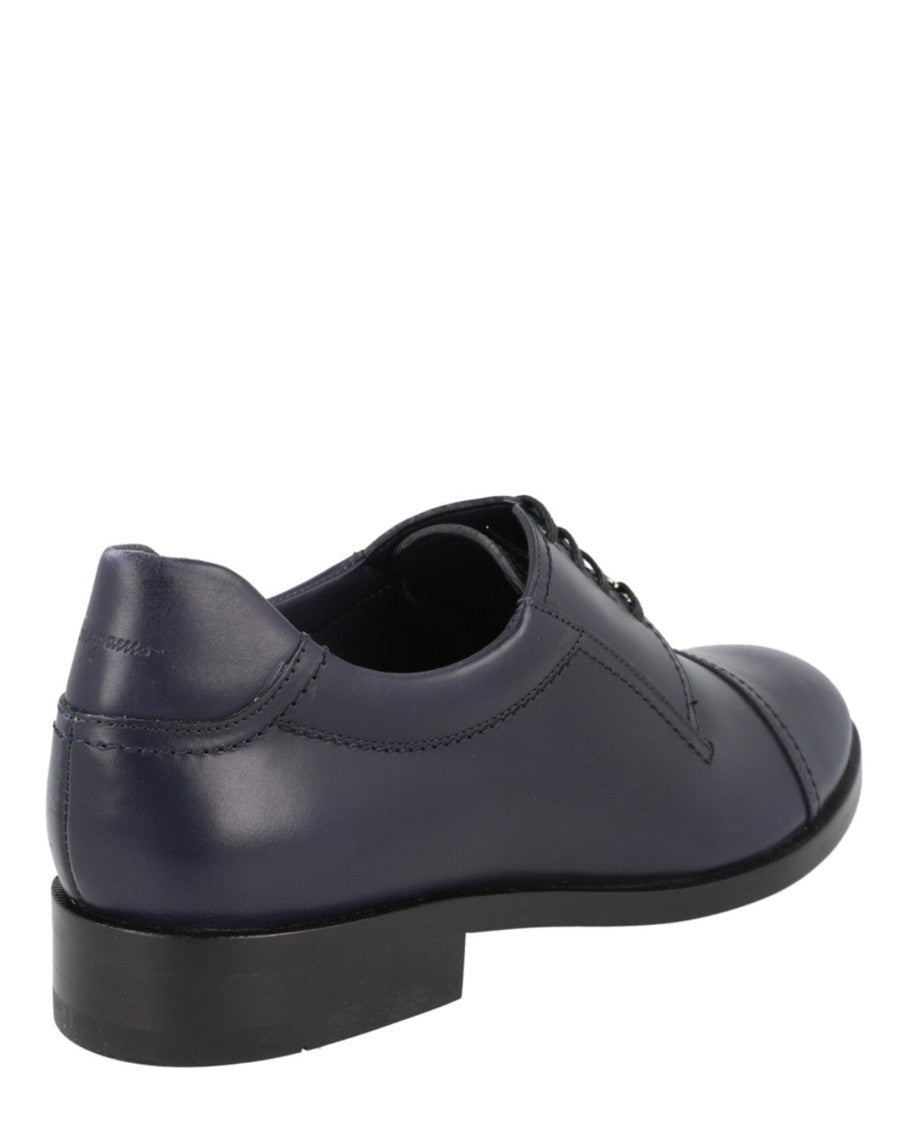 Ferragamo Farnon Div Leather Oxfords