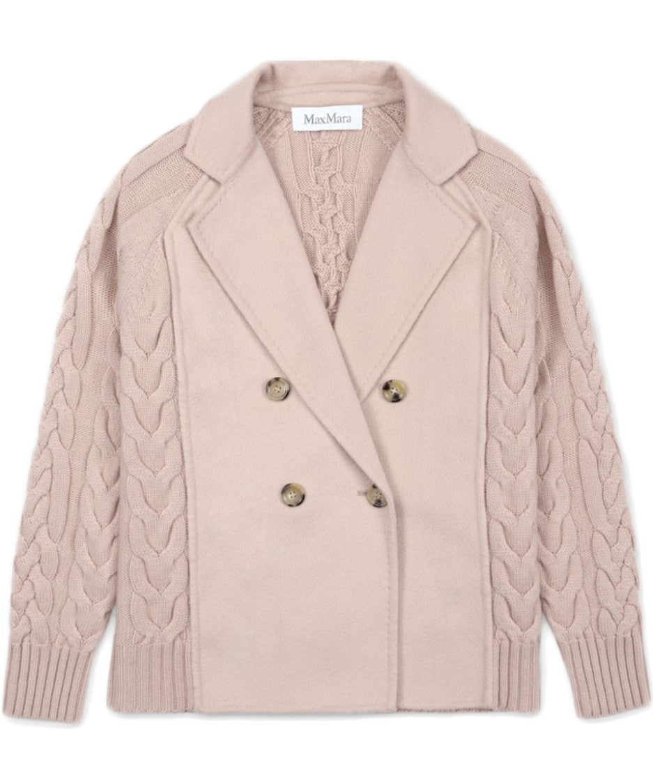 Max Mara Double-Breasted Wool And Cashmere Blend Jacket
