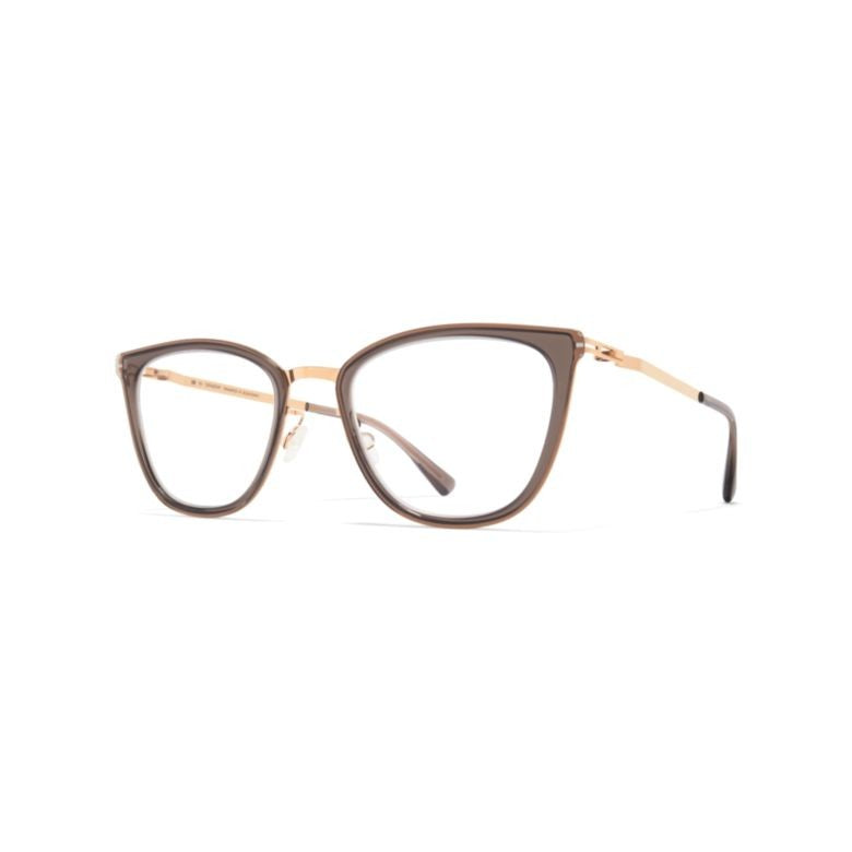 Mykita Gold Jada Acetate Cat-Eye Sunglasses