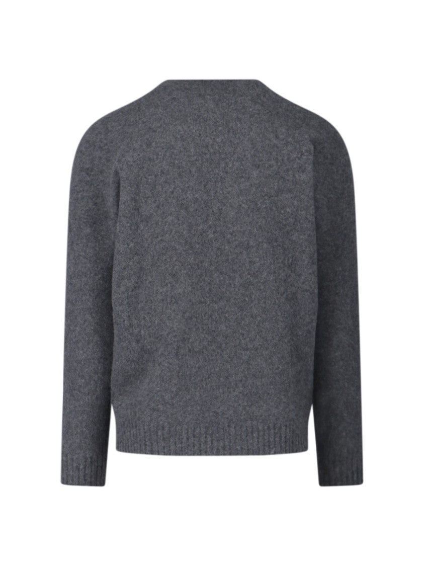 Drumohr Wool Sweater – Grey