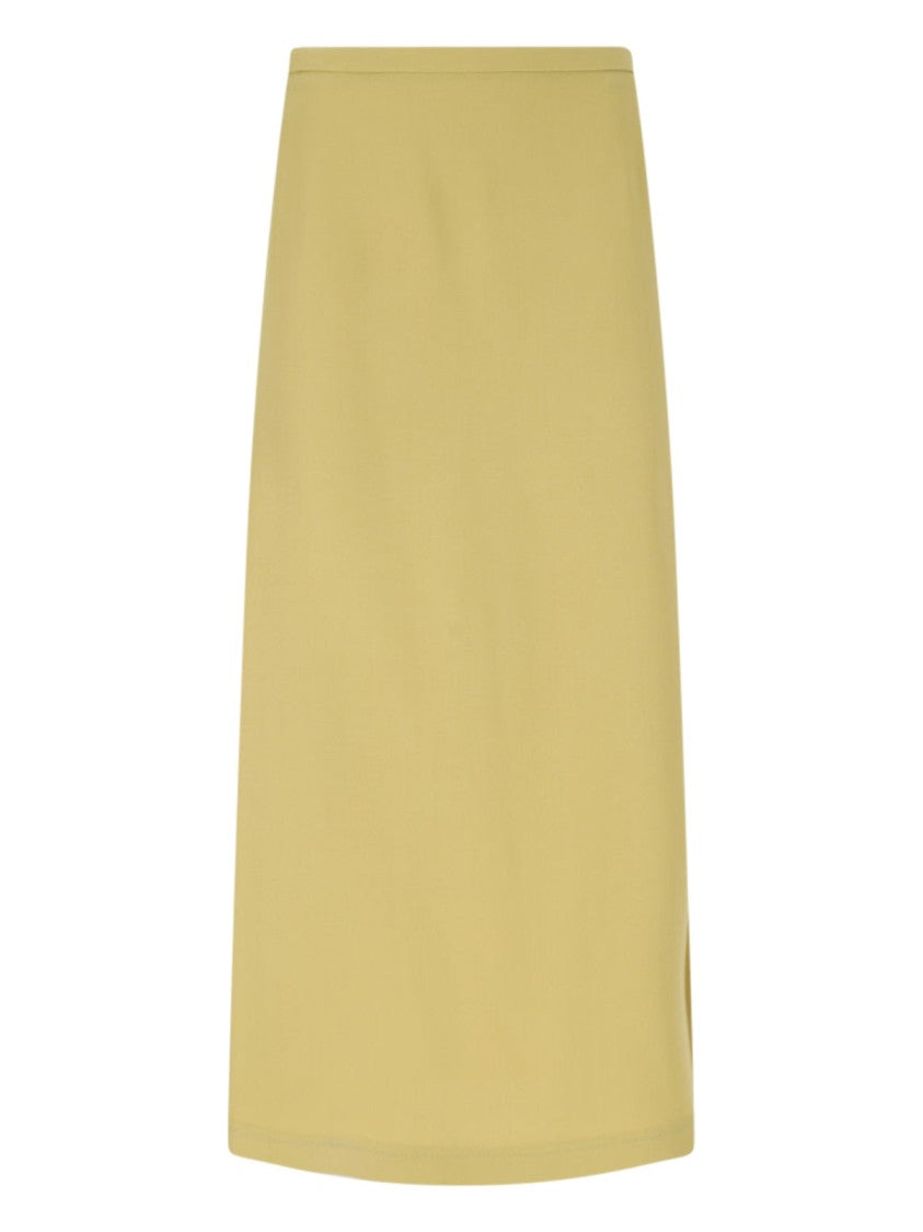 Gucci Midi Skirt With Slit – Gold