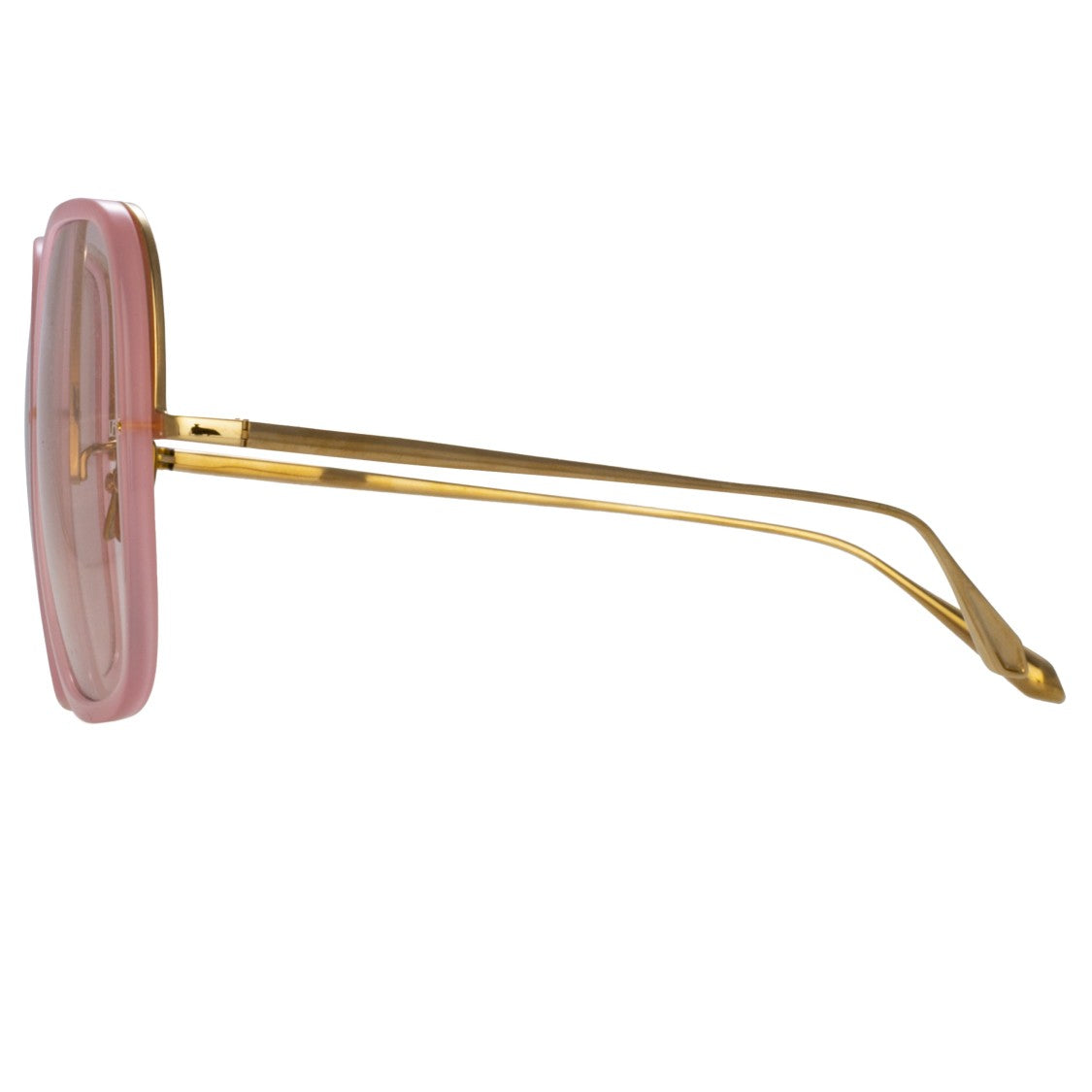 Linda Farrow Celia Oversized Sunglasses In