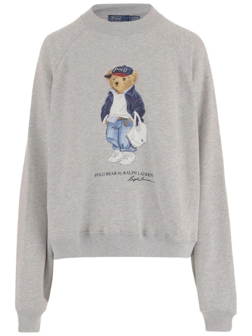 Polo Ralph Lauren Bear Polo Sweatshirt In Cotton Blend