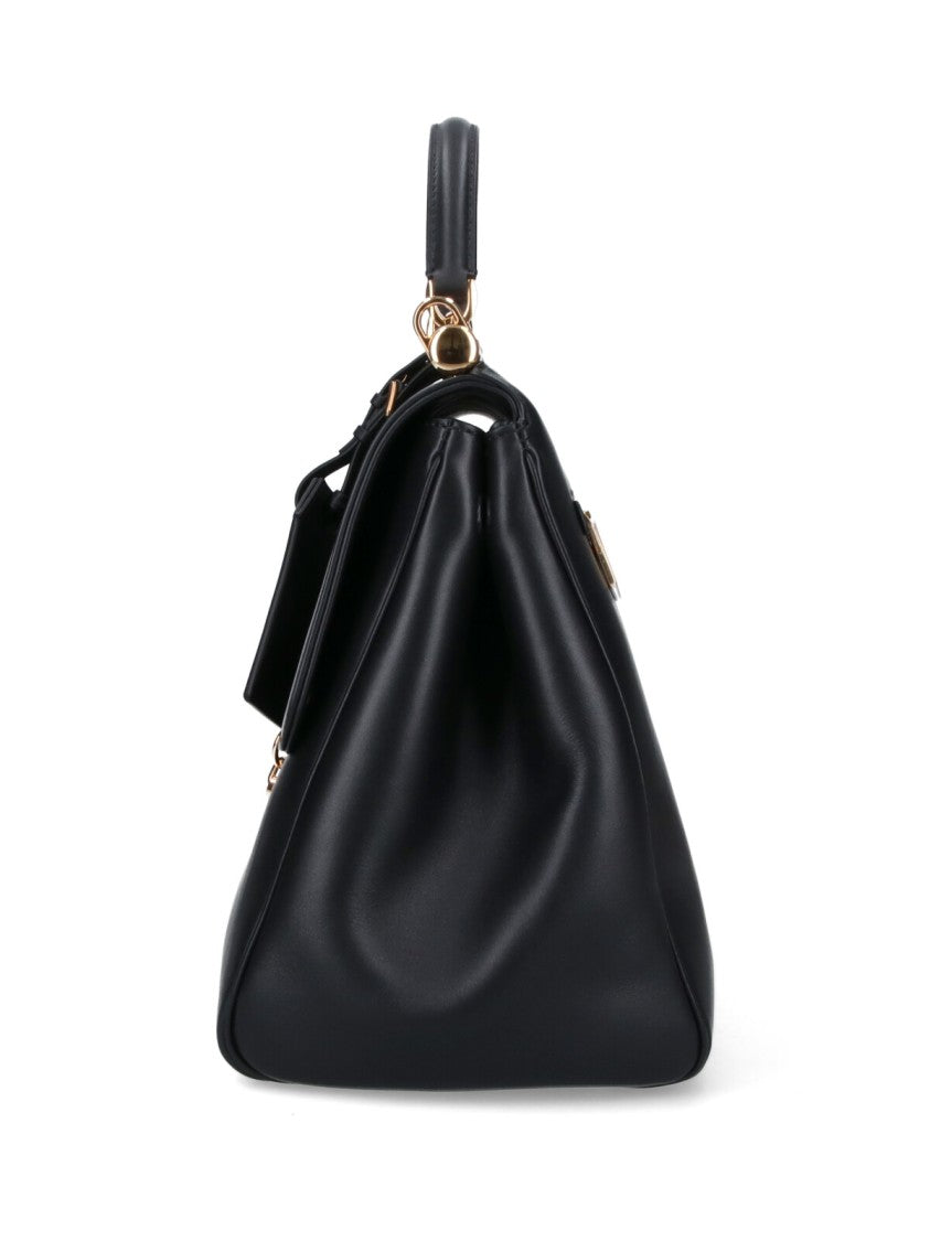 Dolce & Gabbana 'My Sicily' Large Handbag – Black