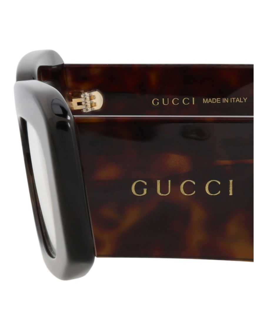 Gucci Square-Frame Recycled Acetate Sunglasses