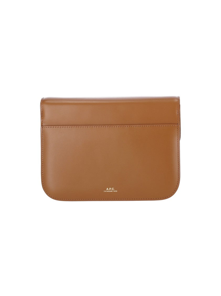 A.P.C. Small "Astra" Shoulder Bag – Light Brown