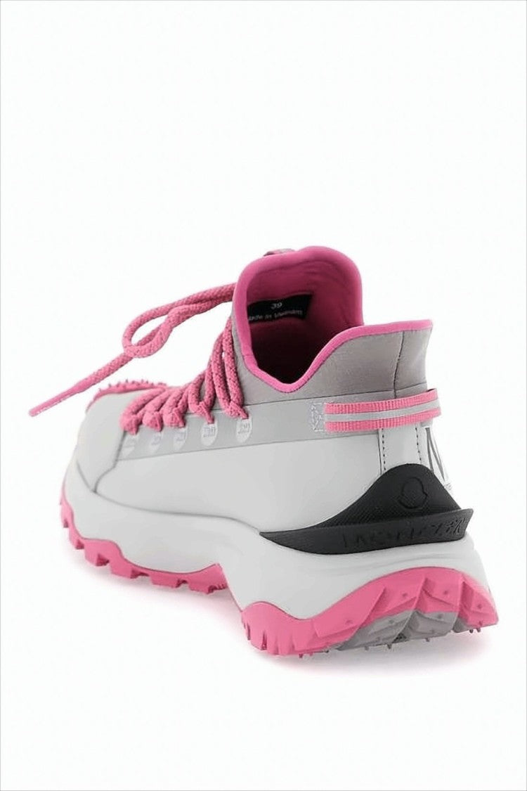 Moncler Sporty Polyamide Sneakers With Vibrant Accents