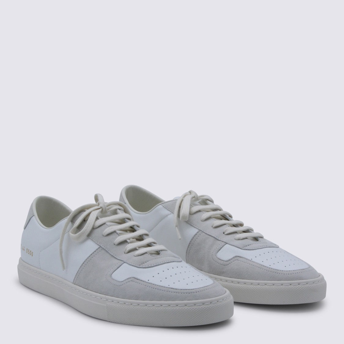 Common Projects White Minimalist Low-Top Sneakers