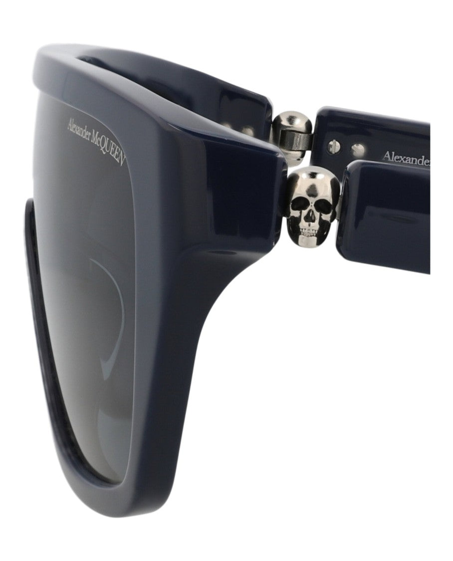 Alexander Mcqueen Shield-Frame Recycled Acetate Sunglasses