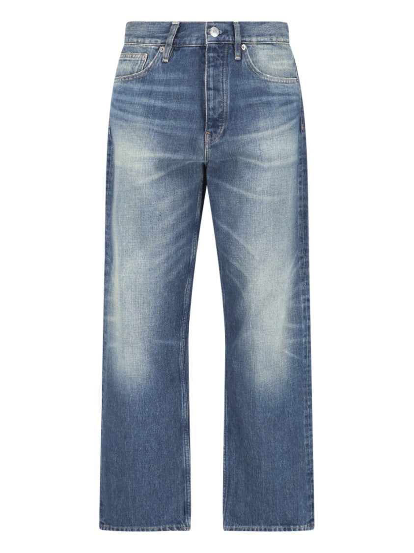 Sunflower Straight-Cut Denim Jeans With Traditional Five-Pocket Design
