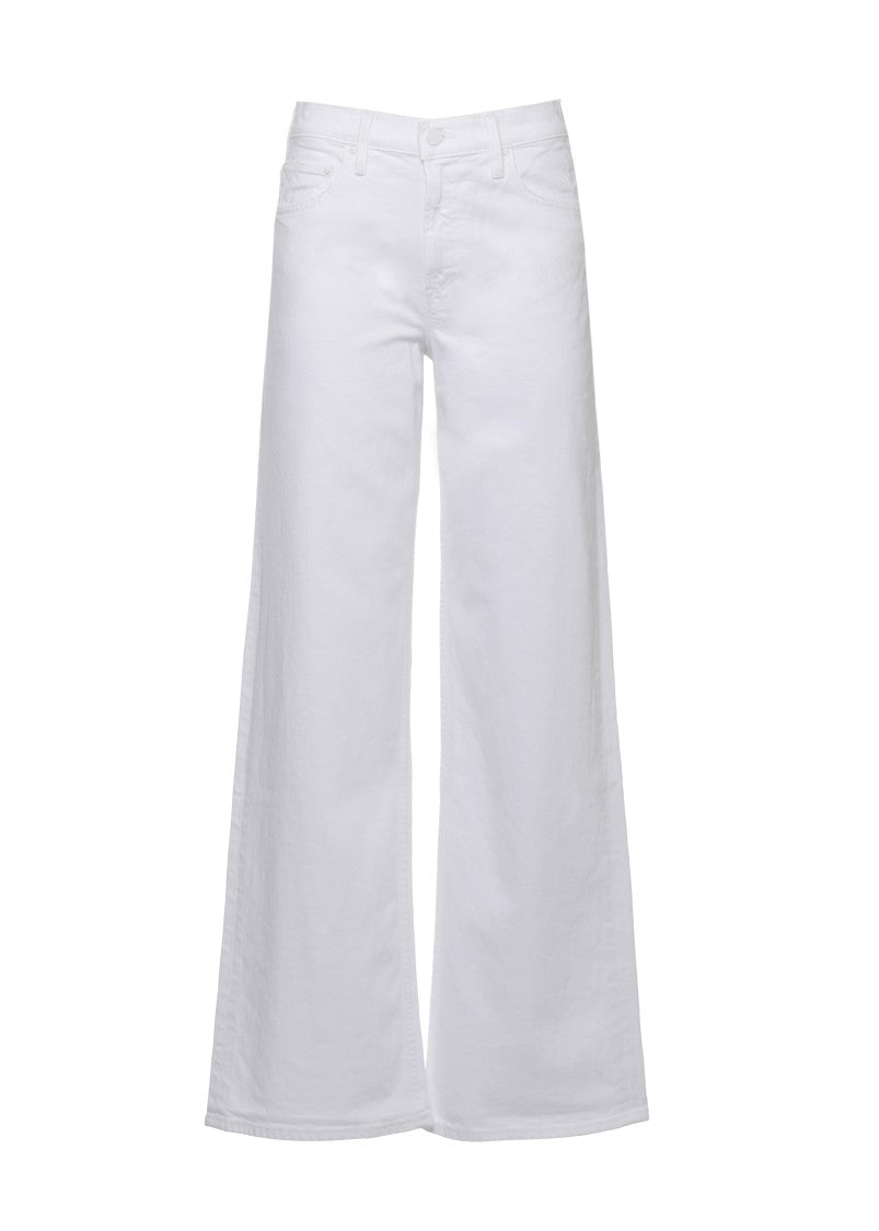 Mother White The Rerun Cotton Jeans
