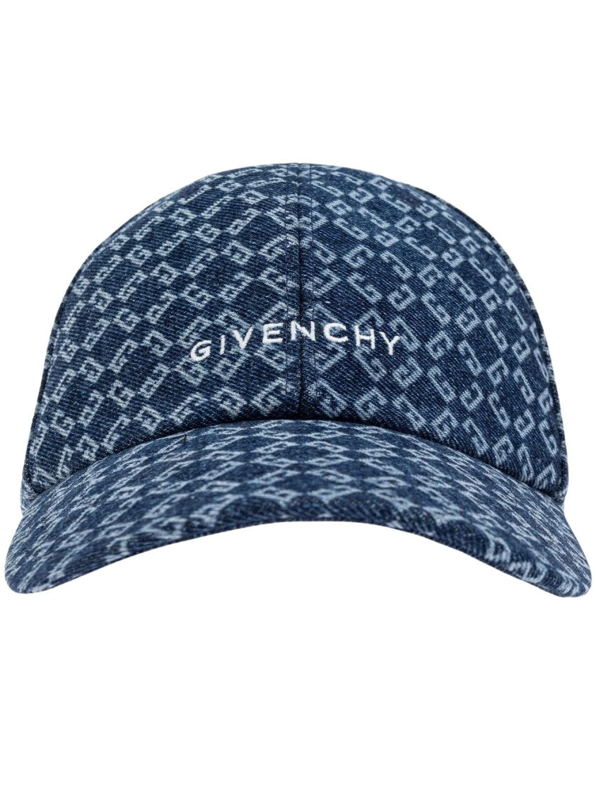 Givenchy Patterned Blue Cap