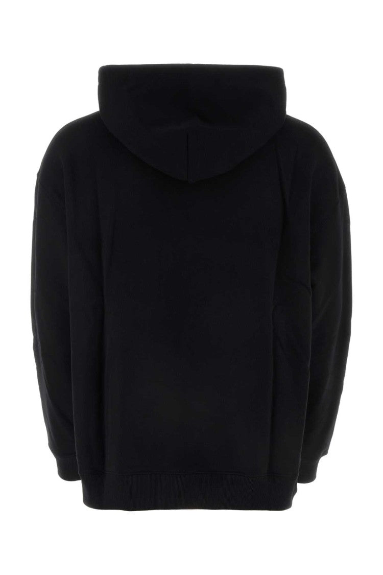 Valentino Black Cotton Sweatshirt