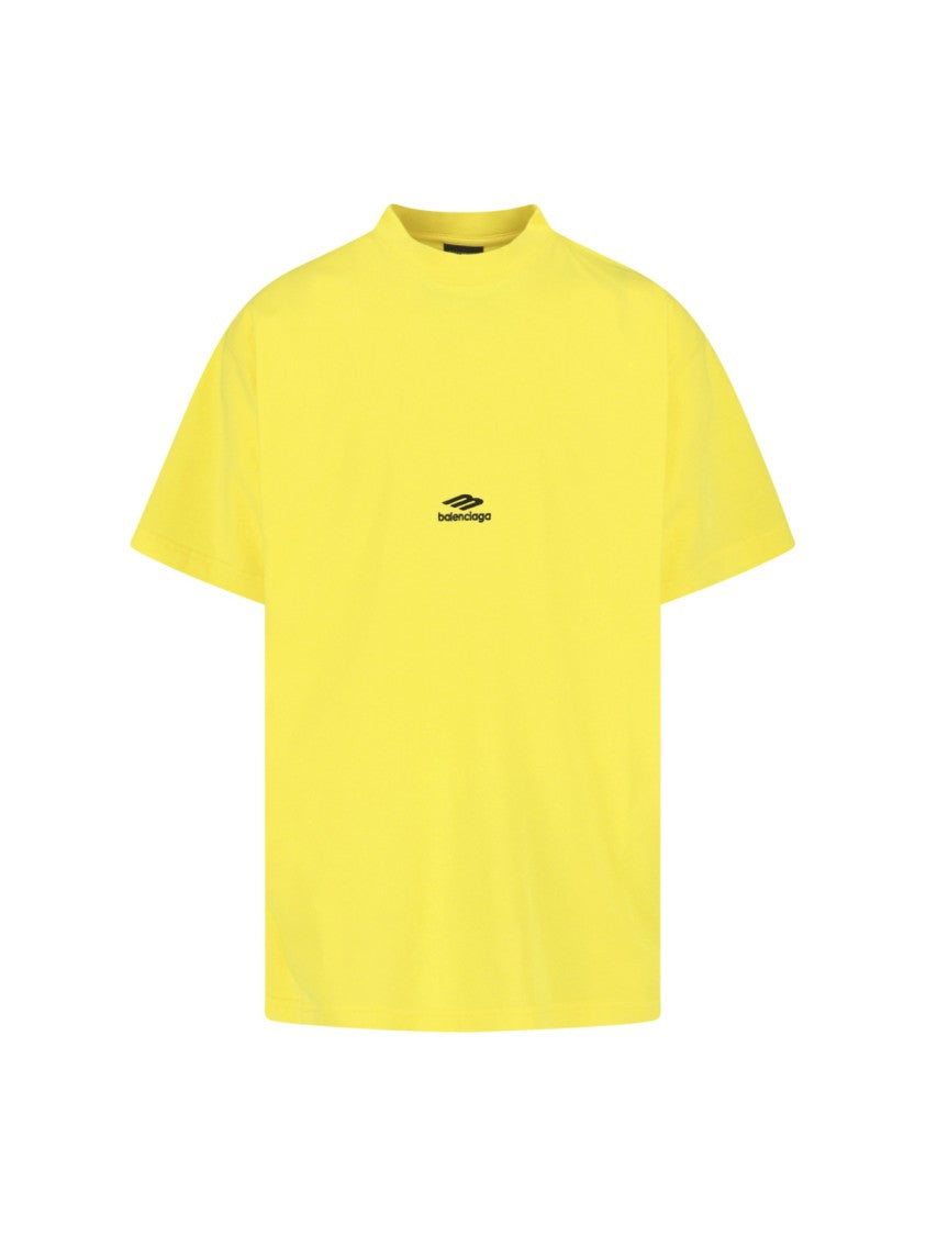 Balenciaga "3B Sports Icon" T-Shirt – Yellow