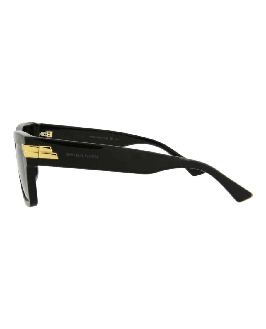 Bottega Veneta Square-Frame Acetate Sunglasses With Gold Accents