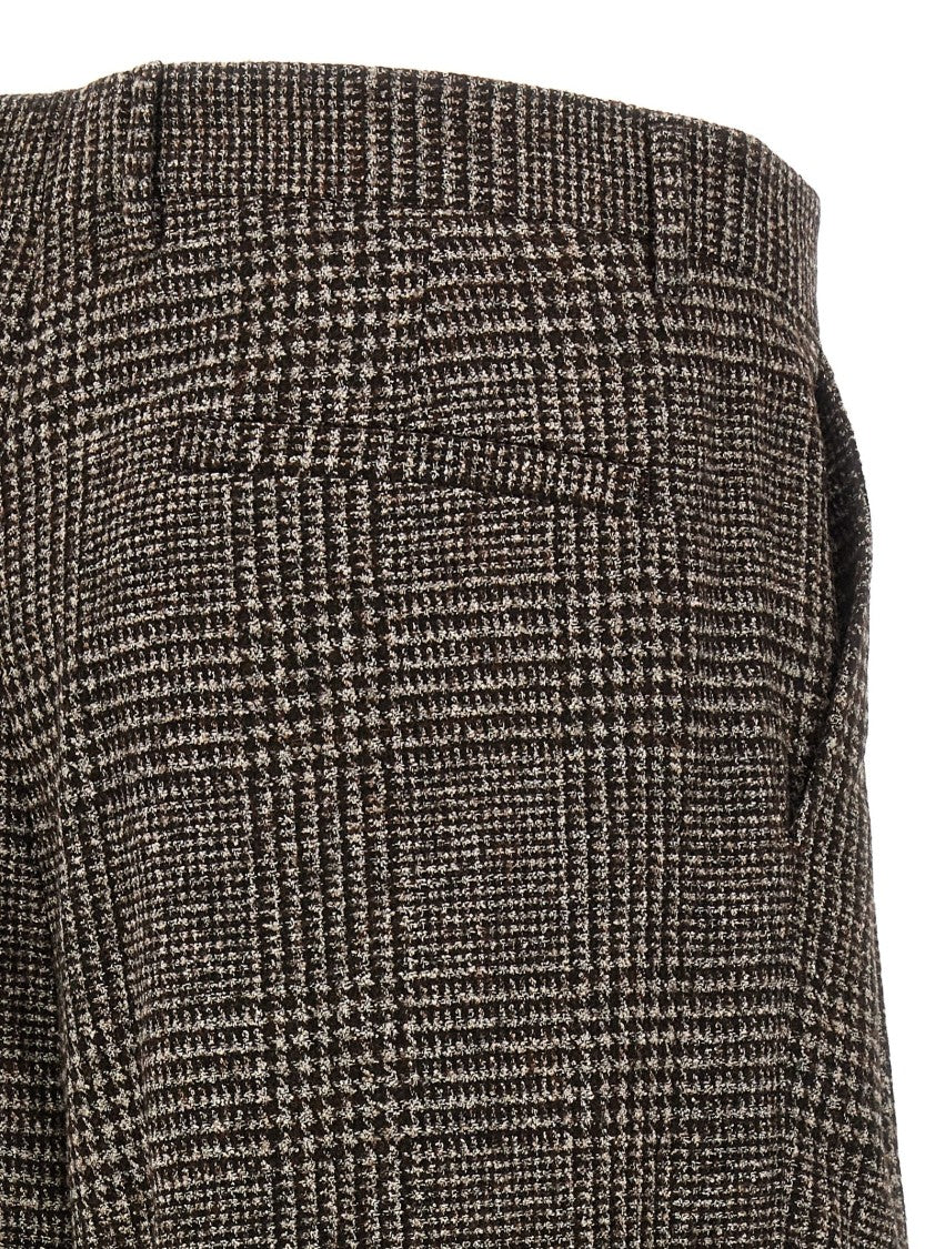 Dolce & Gabbana Prince Of Wales Wool Pants