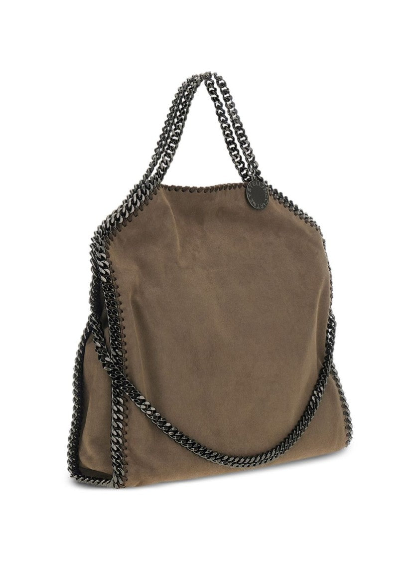 Stella Mccartney Soft-Structured Chain Trim Tote Bag