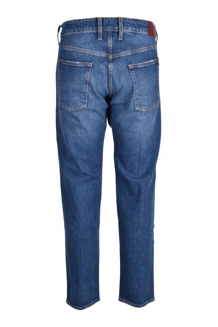 (+) People Multi-Color Cotton Stretch Jeans