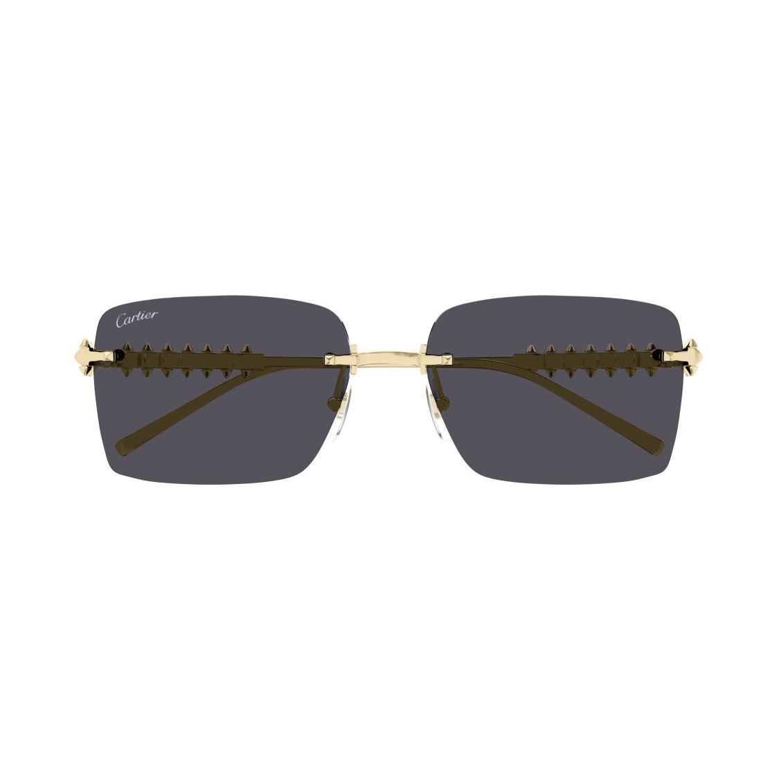 Cartier Ct0545s Square Rimless Sunglasses