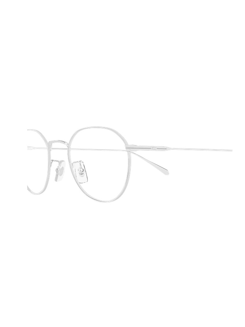Montblanc Metallic Mb0476oa Oval Frame Eyeglasses