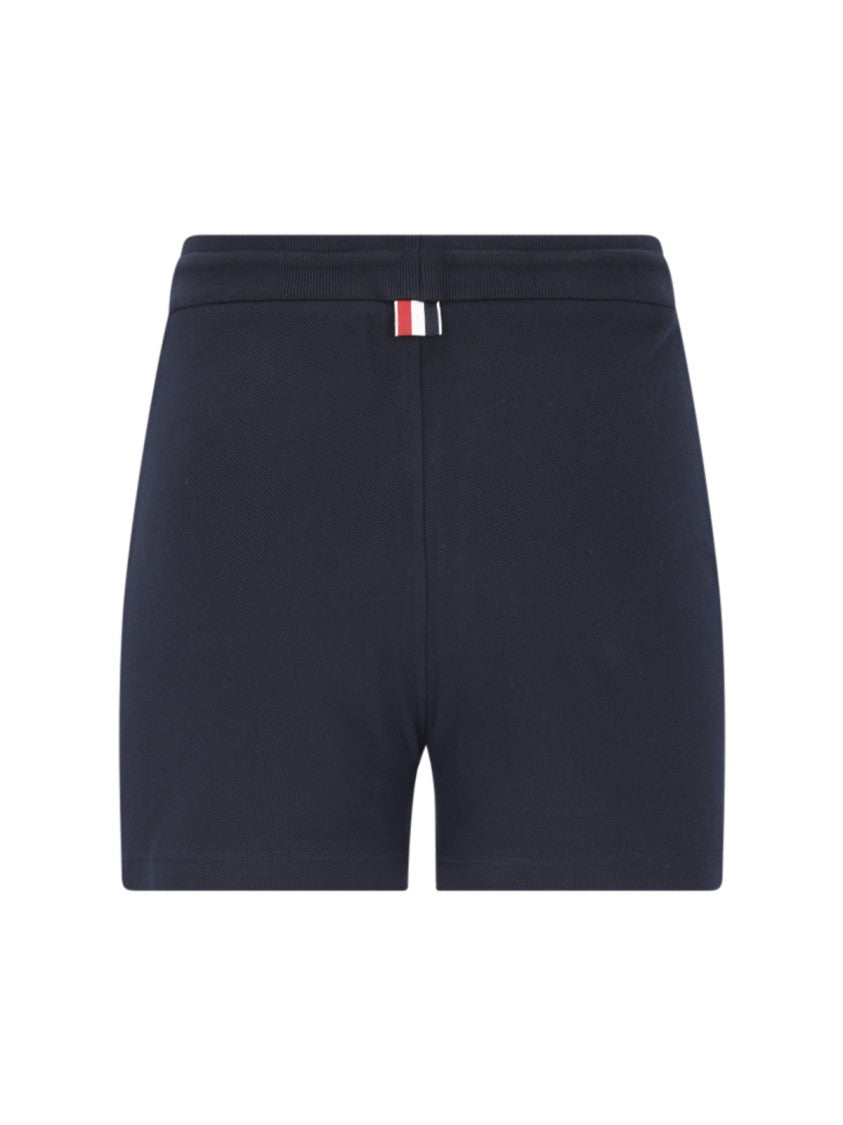 Thom Browne Sports Shorts "Stripe" – Navy