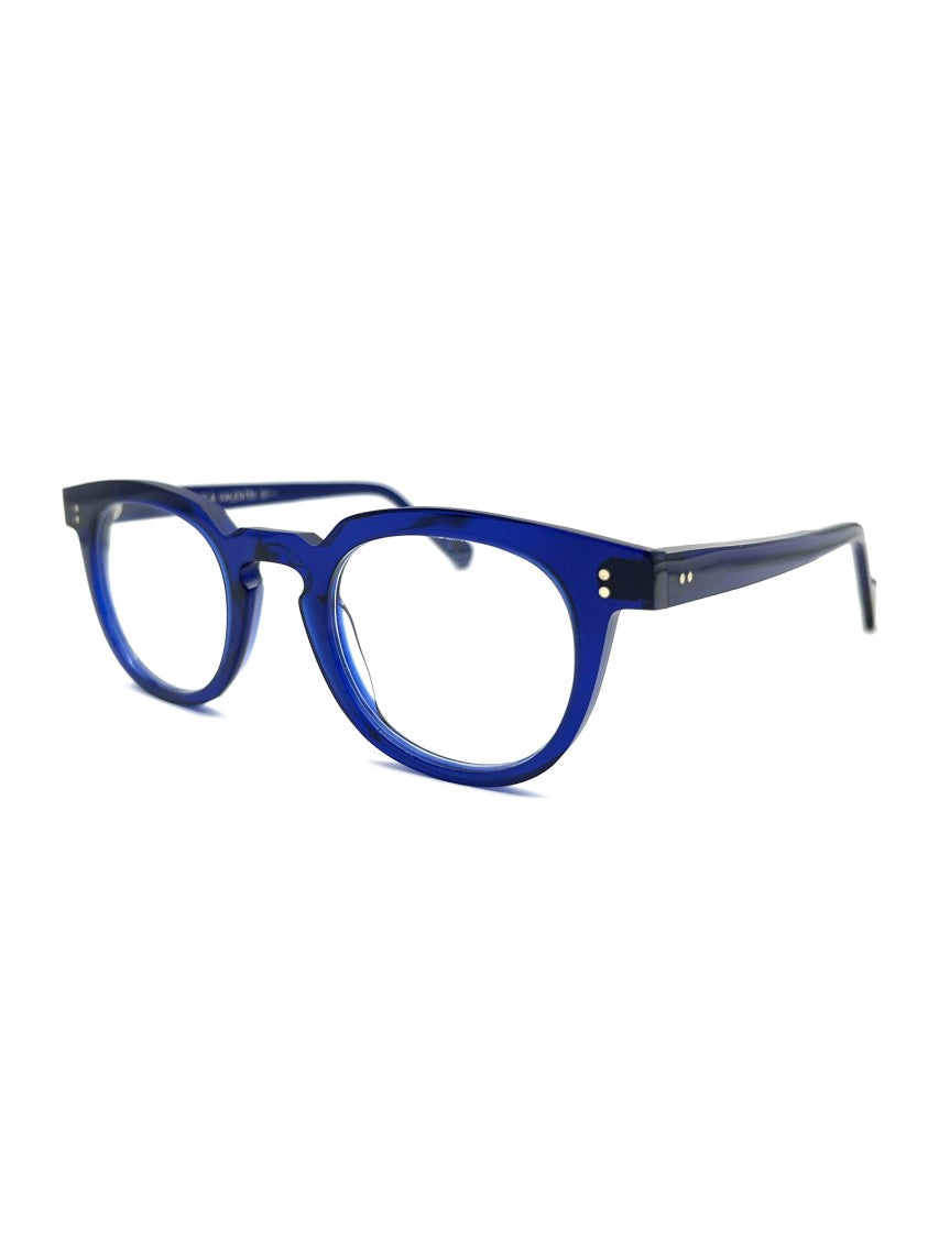 Anne & Valentine Blue Dryden Sleek Acetate Frames