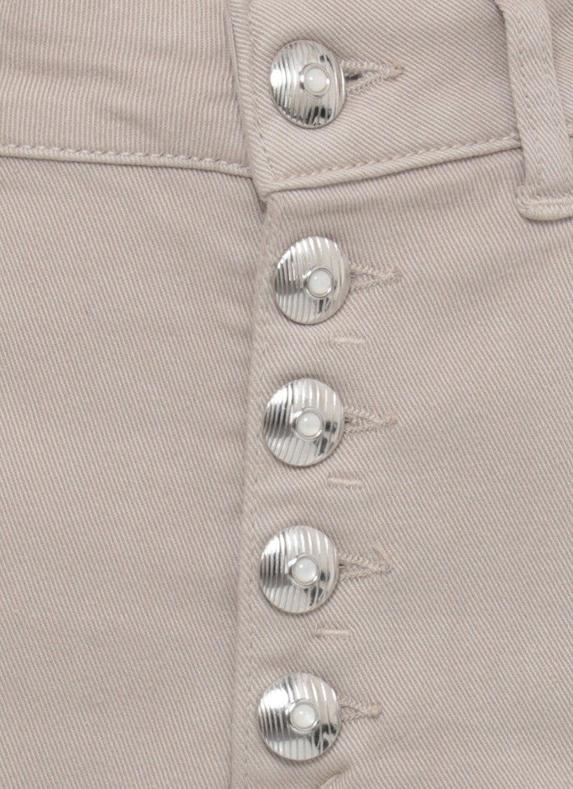 Dondup Beige Koons Bot Gioie Jewel Jeans