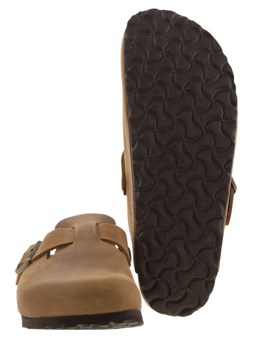Birkenstock Boston - Oiled Leather Sabot