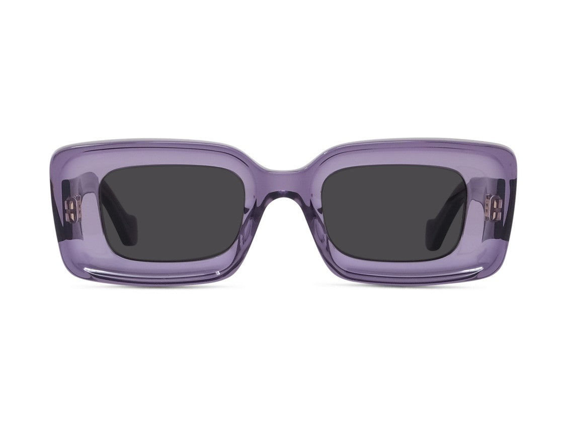 Loewe Translucent Purple Lw40101i Oversized Square Sunglasses