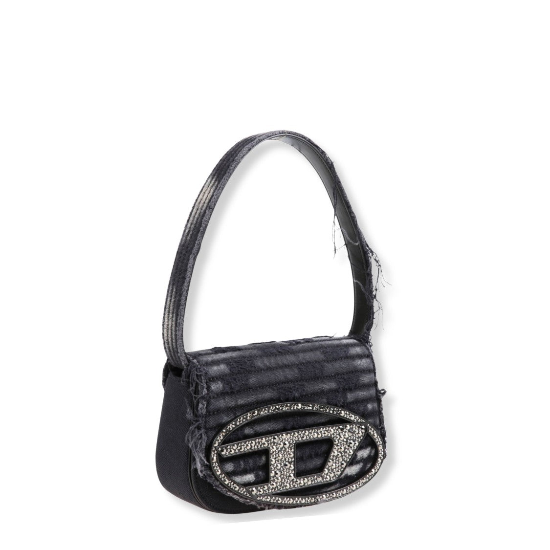 Diesel 1Dr Shoulder Bag In Dark Canvas
