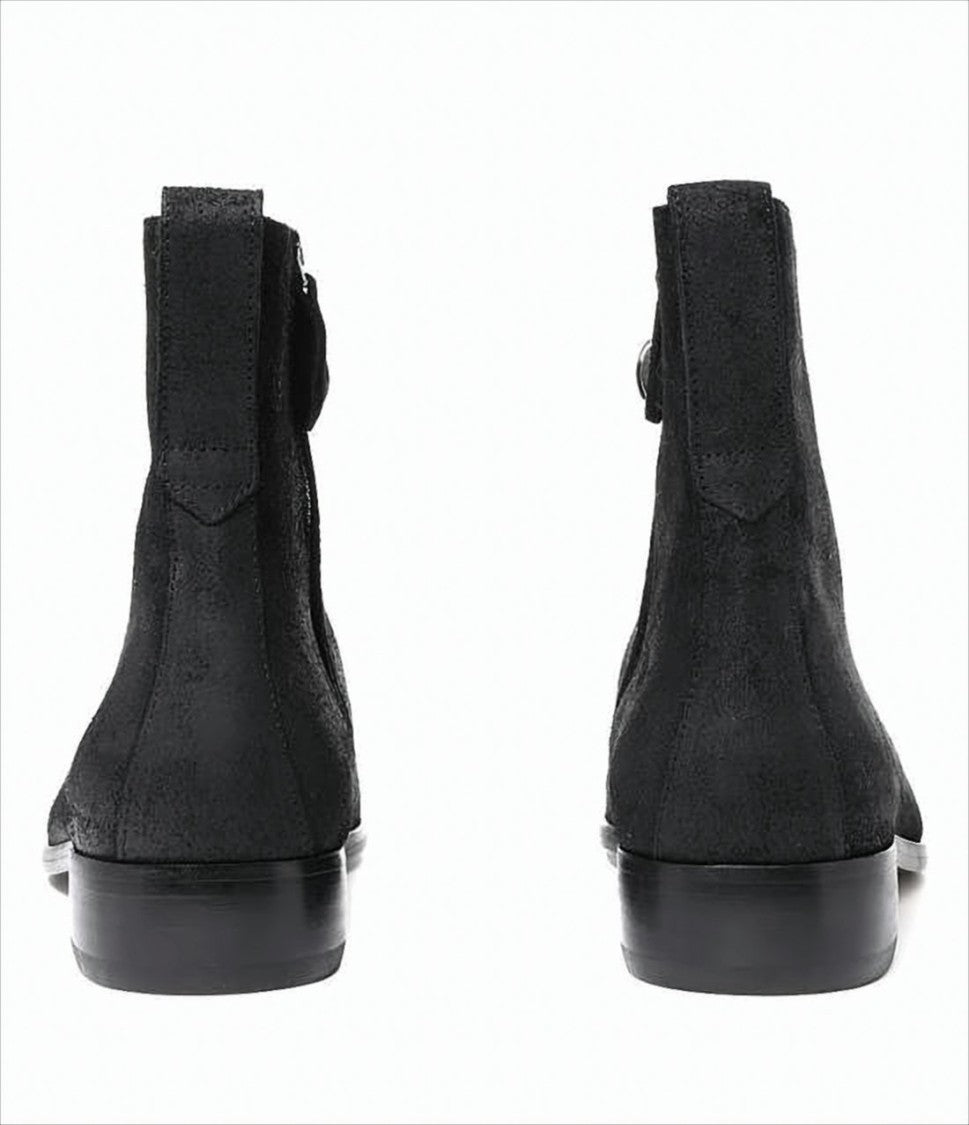 Our Legacy Black Suede Ankle Boots