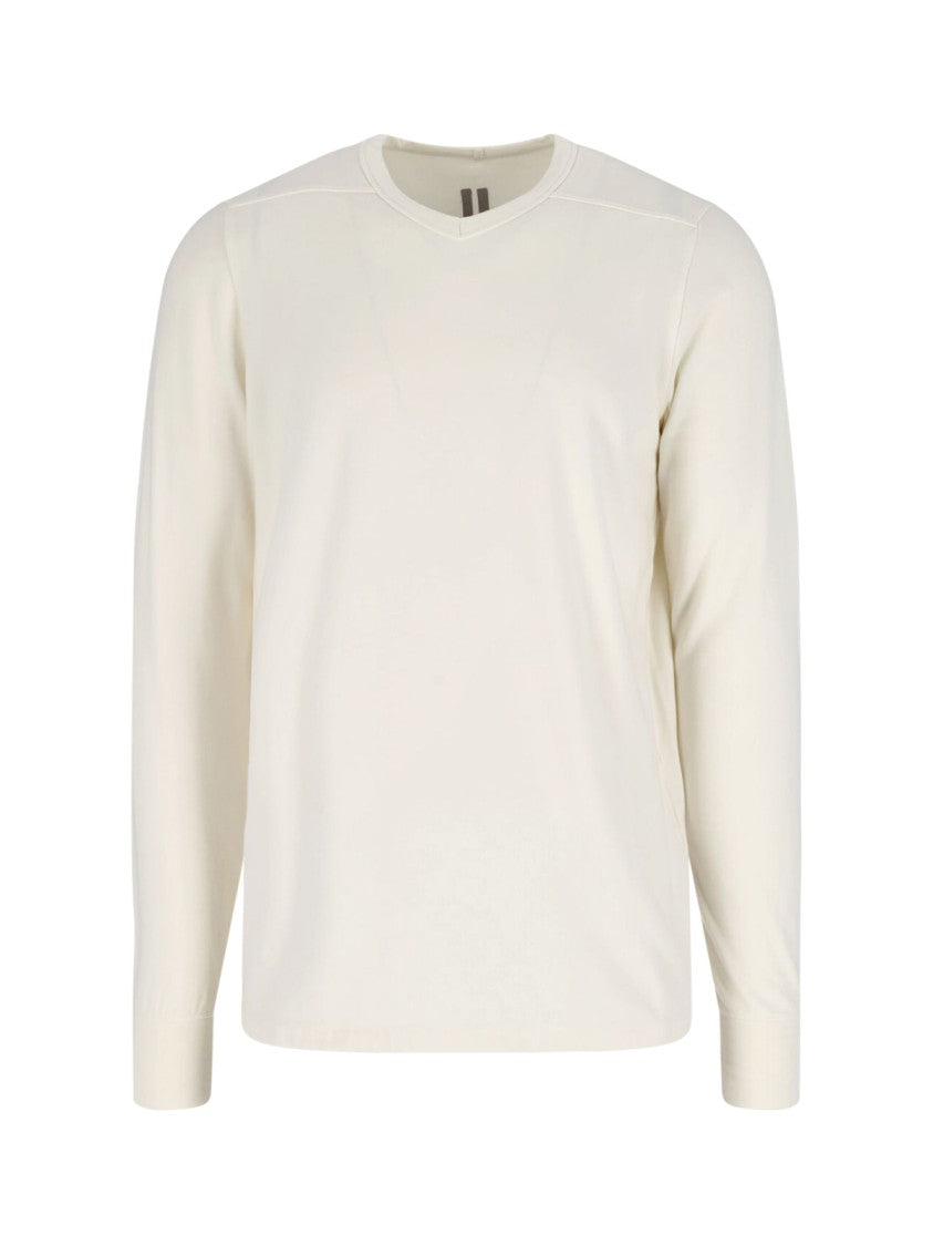 Rick Owens Viscose Blend Sweater – Cream